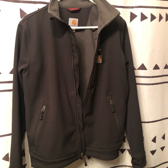 Carhartt Men's Black Jacket. Waterproof - Picture 4 of 16